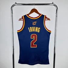 SW Cavaliers 11-12 CAVS No. 2 IRVING S-2XL Blue Retro Men's Jersey