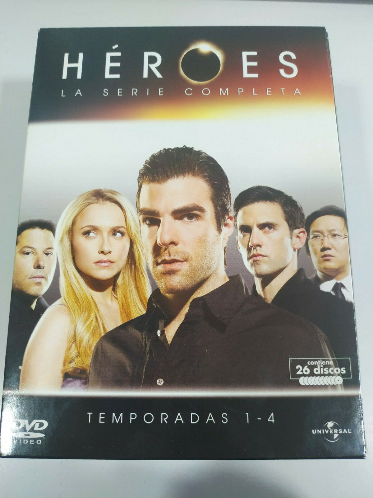 Heroes The Complete Series - 26 X DVD + Extras Spanish English Portuguese 3T