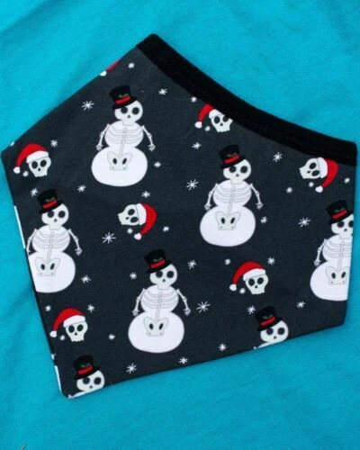 Christmas Cotton Baby Dribble/Bandana Bibs & Baby Burp Cloths