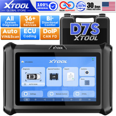 2024 XTOOL D7S Bidirectional Car Diagnostic Tool Full System Scanner CANFD DoIP