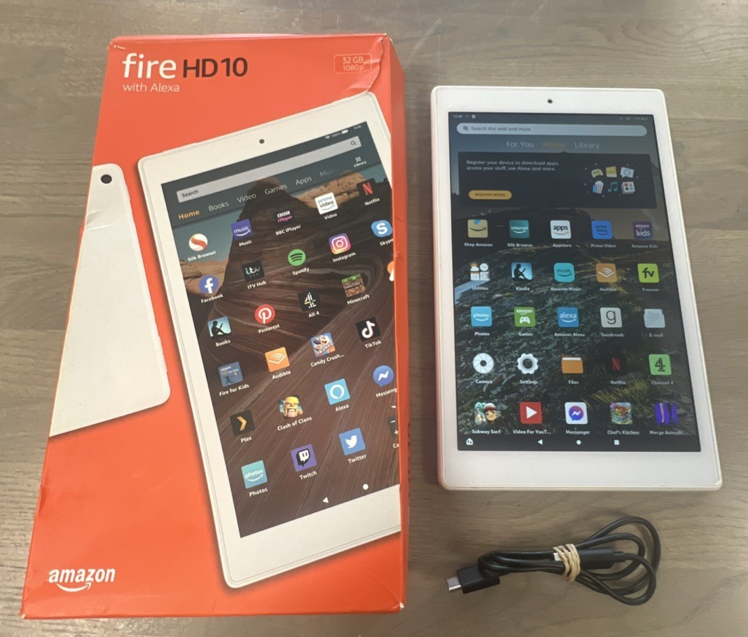 Amazon Fire HD 10 (9th Generation) 32GB Wi-Fi, 10.Inch