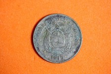 Pièce de 5 centavos cuivre-nickel Equateur 1919 #M17461