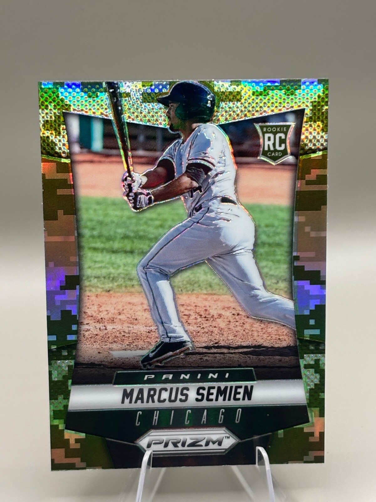 2014 Panini Camo Prizm - #194 Marcus Semien (RC) Rookie Rangers