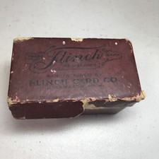 1912 Flinch Card game Kalamazoo, MI Flinch Card Co Acme of Parlor Games