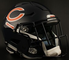 CHICAGO BEARS NFL Riddell SPEEDFLEX Authentic Gameday Football Helmet