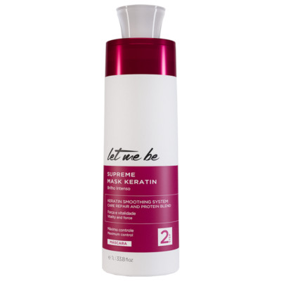 Let Me Be - Supreme Keratin - Mascara Passo 2 (1L) - (Step 2 Hair Mask 33.8FlOz)