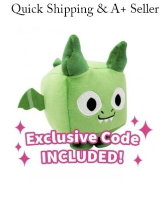   Factory Sealed**Pet Simulator x Huge Dragon Plushie With Code    