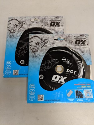 OX Tools OX-DCT-7 Standard Ceramic Tile 7'' Diamond Blade - 2pk