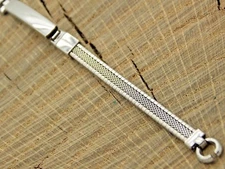 NOS Vintage Watch Band Ring End Unused Deployment Stainless Steel Kestenmade