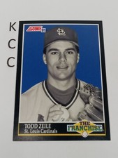 1991 Score Baseball #869 Todd Zeile St. Louis Cardinals 