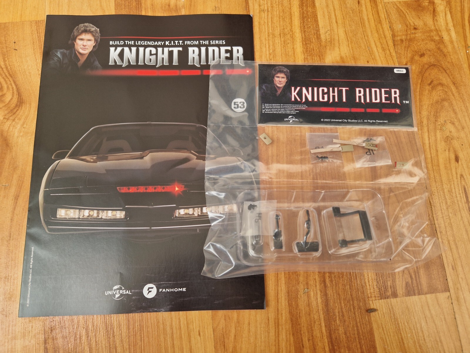 Build the K2000 KITT Knight Rider Car with Fanhome DeAgostini Issue 53