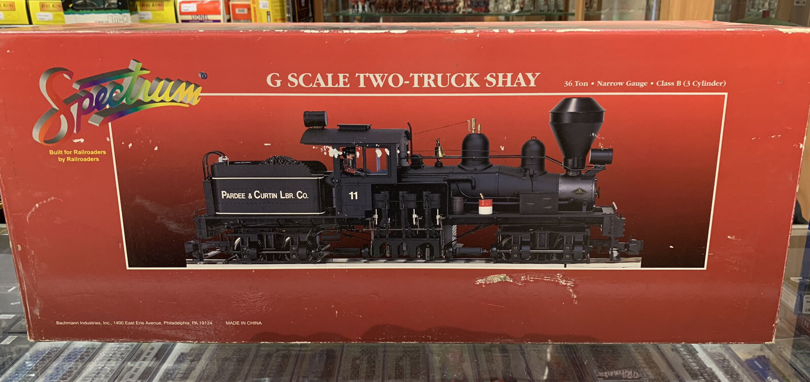 g scale shay locomotive