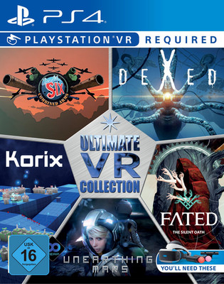 The Ultimate VR Collection - 5 Great Games on One Disk /PS4 Sony PlayStation 4