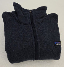 Patagonia BETTER SWEATER 1/4 ZIP Fleece Pullover Navy Women's M Blue 25617 62