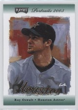 2003 Playoff Portraits All-Star Fanfest Green Roy Oswalt #59 0nr3