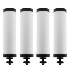 UpgradedRenami Ceramic Filter Silver Infused 2.37"D x 2.3"W x 9.67"H, White