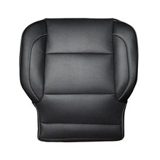 Driver Side Bottom Leather Seat Cover Compatible with Ch-evr olet Silverado