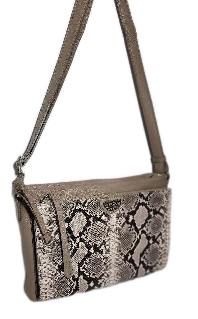 BRIGHTON PRETTY TOUGH BEECHWOOD PYTHON STUDDED JA… - image 2