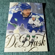 2025-26 Upper Deck Flair #133 - Jake DeBrusk - Vancouver Canucks