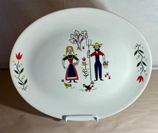 Homer Laughlin American Provincial 13 1/2" Oval Serving Platter