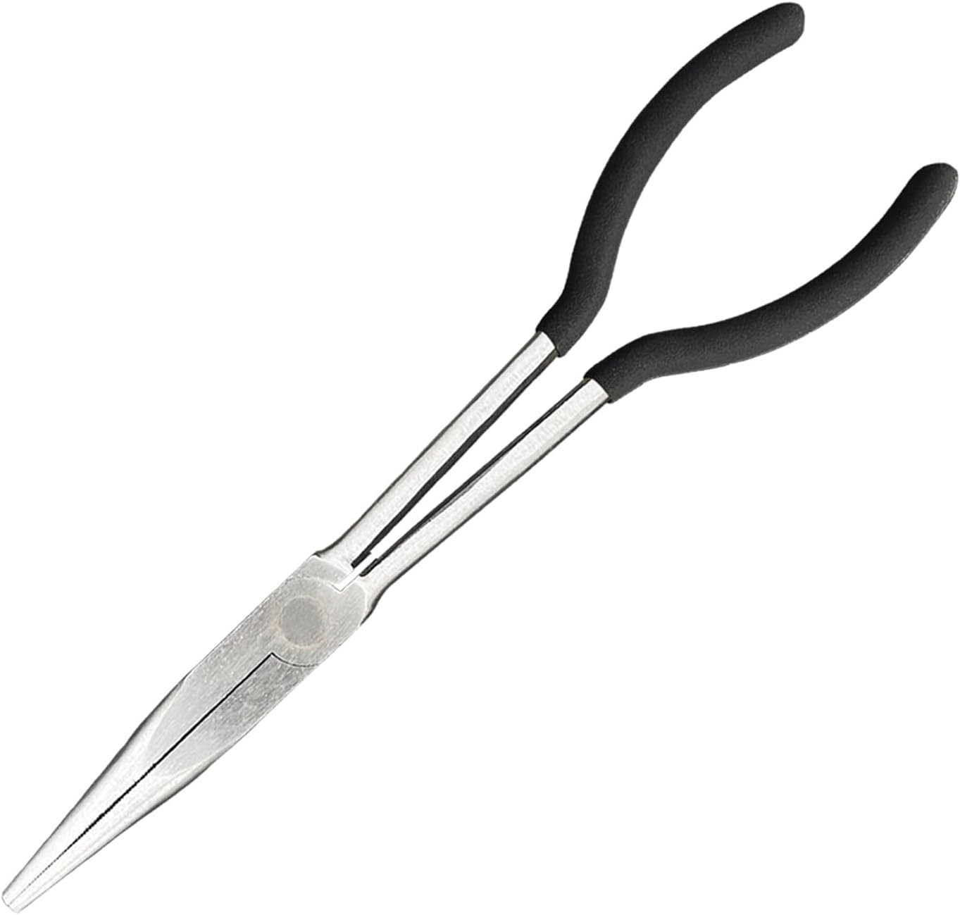 11 Inch Long Reach Long Nose Pliers | Designed for Mechanics, Black