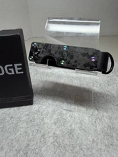 NEW CARBON KEY CASE w/RIDGE WALLET IRIDESCENTS SCREWS (GREAT @1/4 PRICE)