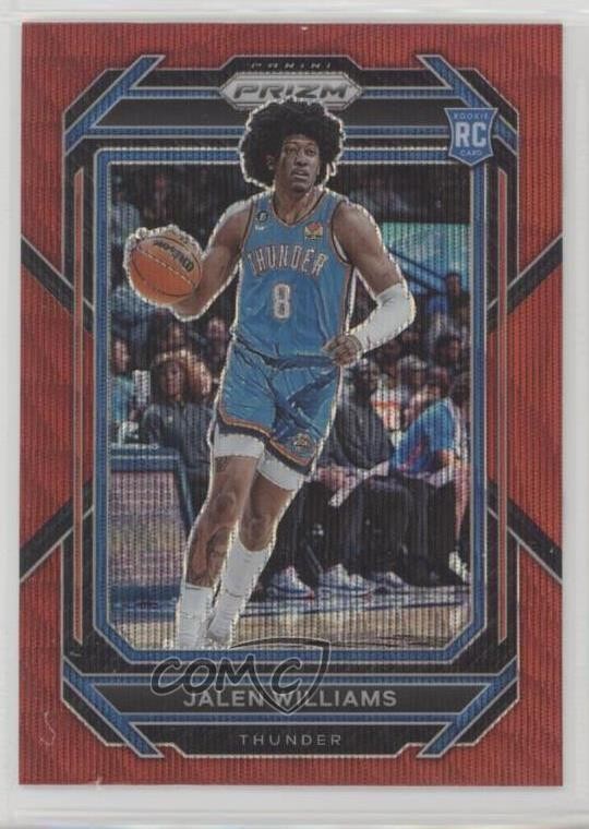 2022-23 Panini Prizm Ruby Wave Prizm Jalen Williams #246 2w0