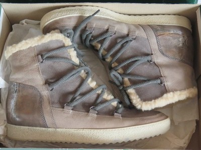 PAUL GREEN Warme Sneaker Gr. 5 oder 38 Echtleder innen Wolle Thermo-Decksohle