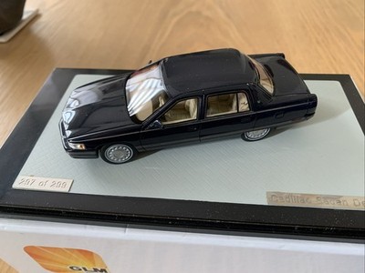GLM Cadillac Limousine DeVille 1994 297/299 1/43. Blau Metallic
