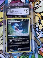 CGC GEM 10 Sharpedo 37/132 English Secret Wonders Reverse Holo 2007 Pokemon TCG on eBay