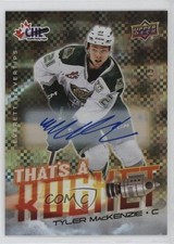 2024-25 Upper Deck CHL That's a Rocket 11/15 Tyler MacKenzie #TR-6 Auto 0n1y