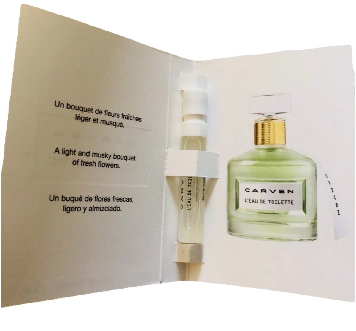 3 X Carven L'Eau de Toilette EDT Sample Spray 1.2ml/0.04oz each | eBay