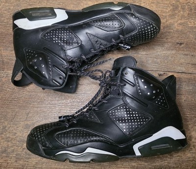 Air Jordan 6 Retro Black Cats Size 10 Slightly Used 2016 Clean