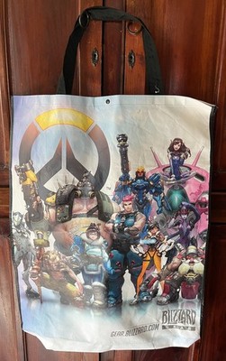 Overwatch Blizzard Gear SDCC 2016 Oversized Swag Bag San Diego Comicon 30x24x7