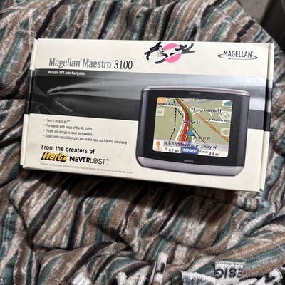 Magellan Maestro 3100 GPS Car Navigator Unit System Set USA MAPS portable road B