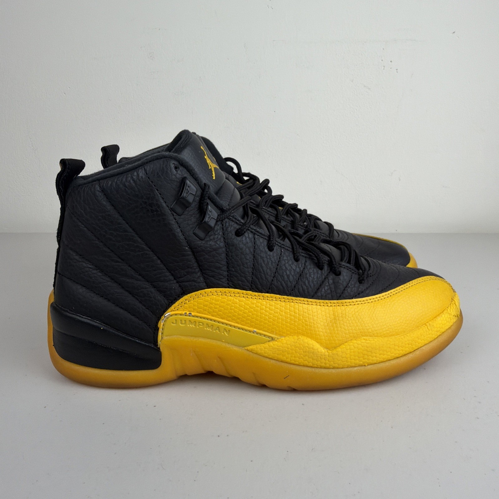 Air Jordan 12 Retro University Gold Men's Size 9.5 Basketball Shoes 130690-070 thumbnail 4