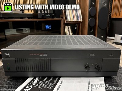NAD 2600A Audiophile Stereo Power Amplifier 150WPC Tested + 30-Day Guaranteed