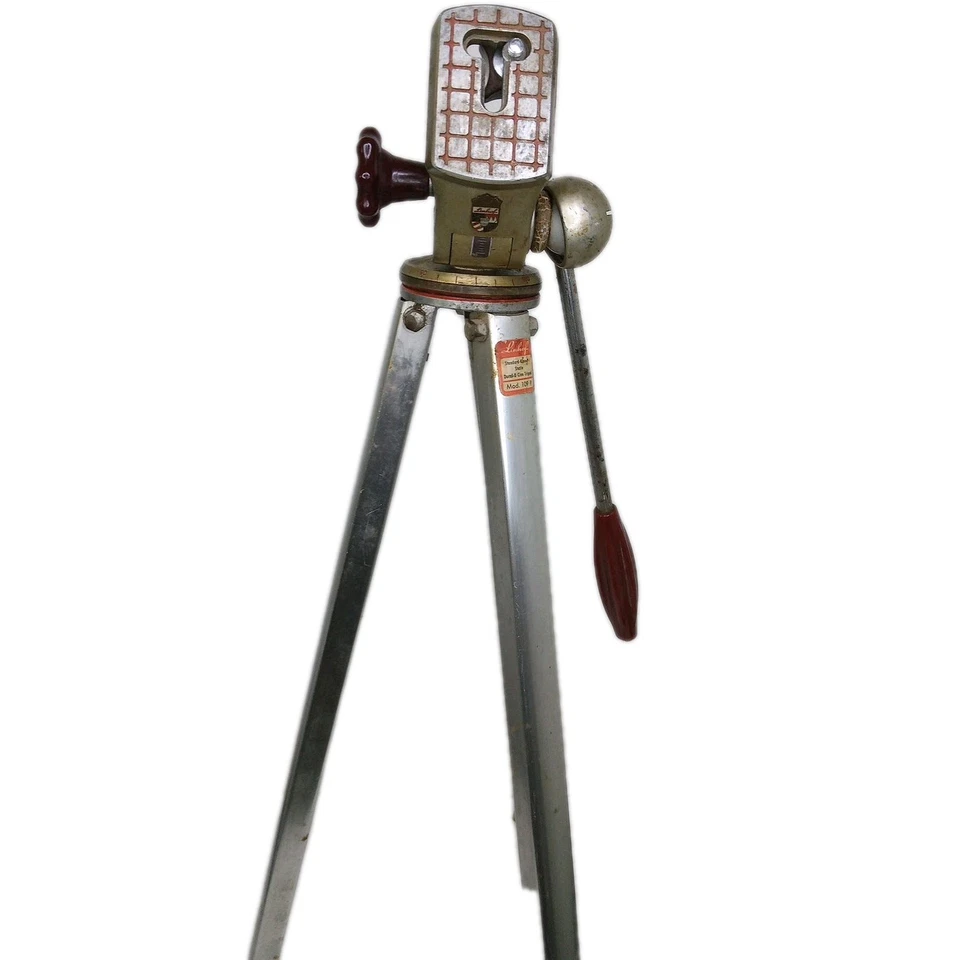 VINTAGE LINHOF Aluminum Standard TRIPOD 109-P PAN/TILT HEAD Max Height 55" - Image 2 of 4