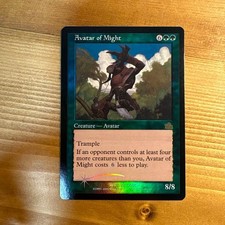 Foil MTG Incarnation of Power ENG Version Card Game Collectible