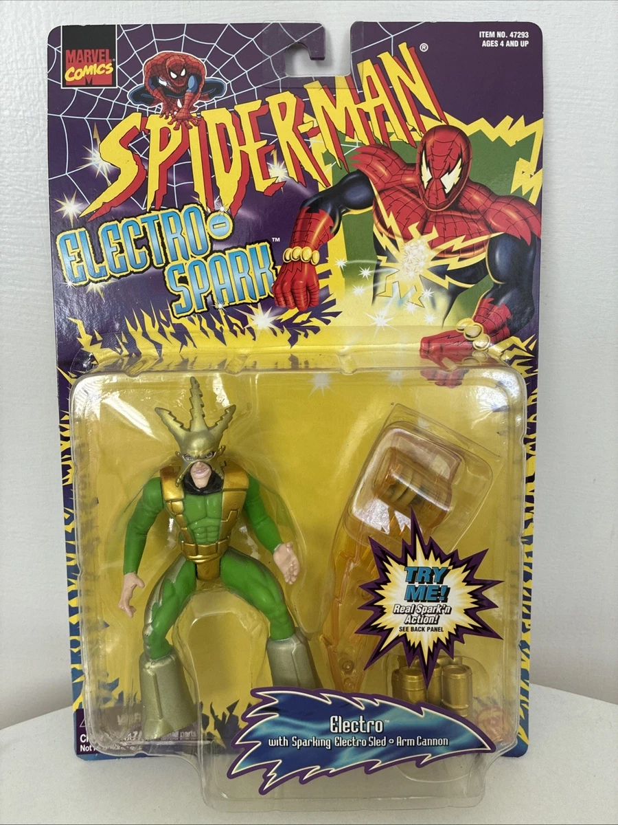 ToyBiz Spider-Man Electro Action Figures & Accessories for sale | eBay