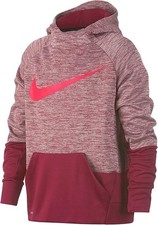 Nike Youth Boys Athletic Dri Fit Pullover Performance Therma Hoodie