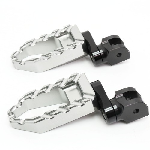 BUZZ 1.5 inch Lower Front Foot Pegs Titanium For BMW F800ST 05-07 08 09 10 11 12 - Picture 2 of 6