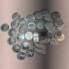 (31) Loose 999 Fine Silver - Assorted Variety Bars and Rounds 1 Oz 31.3