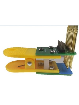 PCB Burning Clip, Circuit Board Testing Fixture, Download Spring Pin 2.54mm