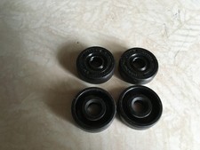 4pc Rotary Shaft Seal 0.250" x 0.750" x 0.250" Double Lip TC 1/4 x 3/4 x 1/4 se
