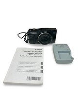 Canon PowerShot SX700 HS 16.1MP Compact Digital Camera Black With Manual Charger