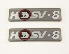 TWO NEW GENUINE HSV HSV-8 VN VP VQ Guard Fender Badge CLUBSPORT MALOO SV91 PAIR