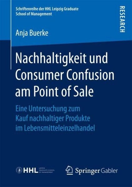 Nachhaltigkeit Und Consumer Confusion Am Point Of Sale Anja Buerke-image