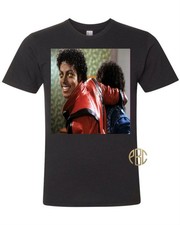Michael Jackson Thriller Reptilian Eyes T Shirt; Thriller video tee see desc