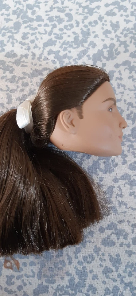 Tête de poupée TONNER Prince charming brunette - Photo 3/4